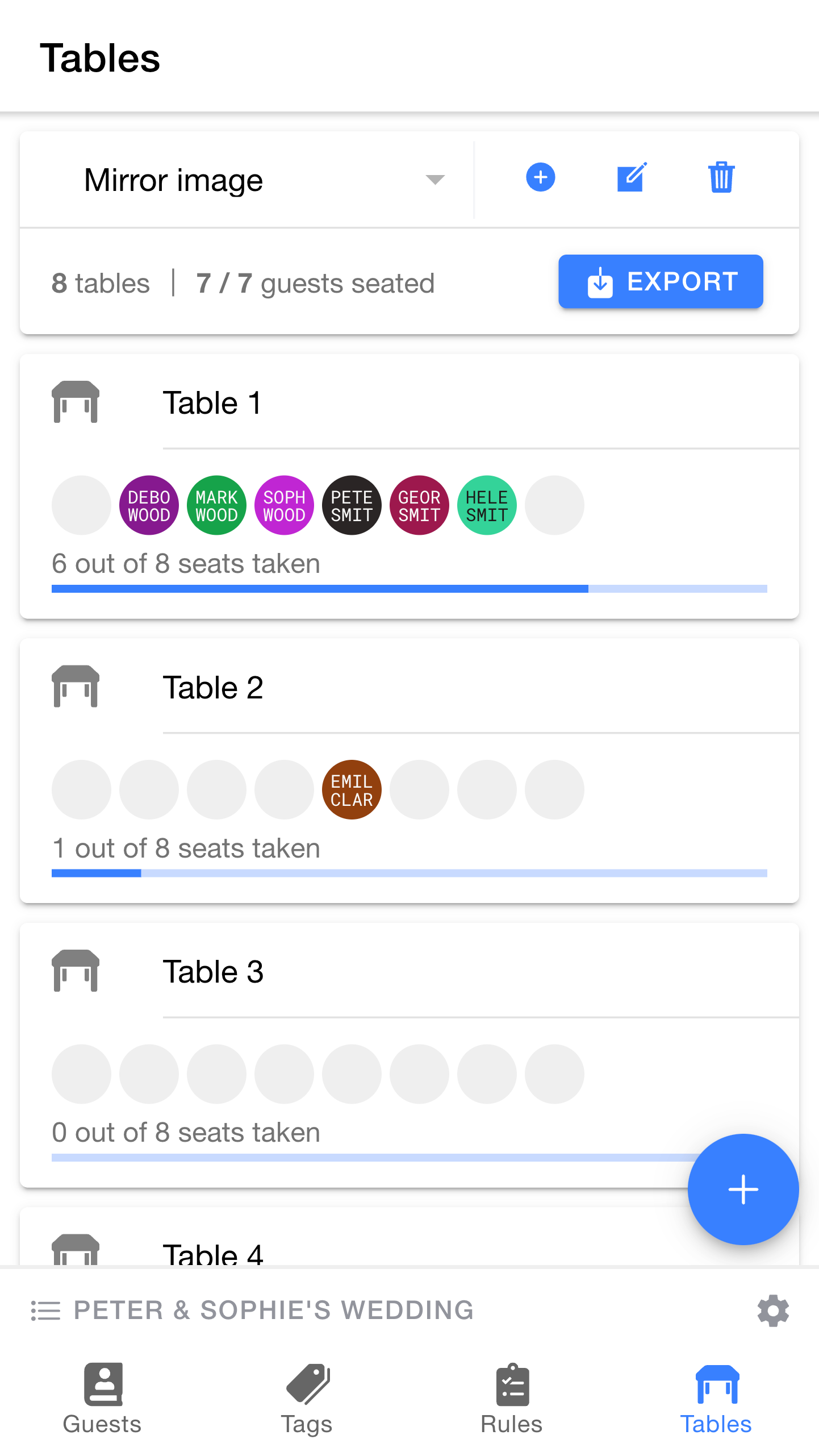 Making changes within second plan